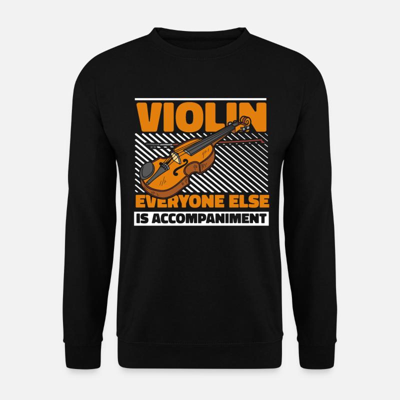 Violon Violon Sarcastique - Sweat-shirt Unisexe - noir