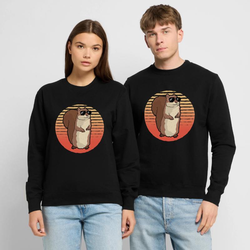 Süßes Eichhörnchen Grauhörnchen Hörnchen Geschenk Unisex Pullover