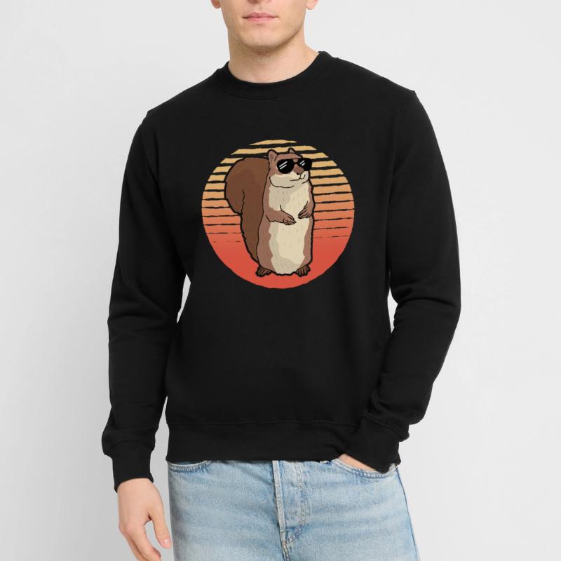Süßes Eichhörnchen Grauhörnchen Hörnchen Geschenk Unisex Pullover