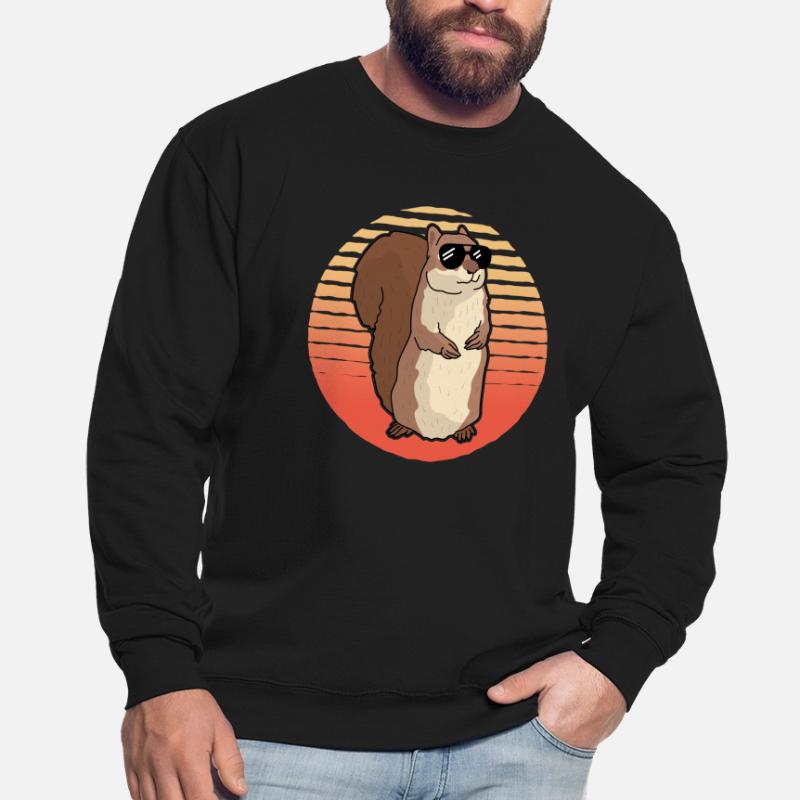 Süßes Eichhörnchen Grauhörnchen Hörnchen Geschenk Unisex Pullover