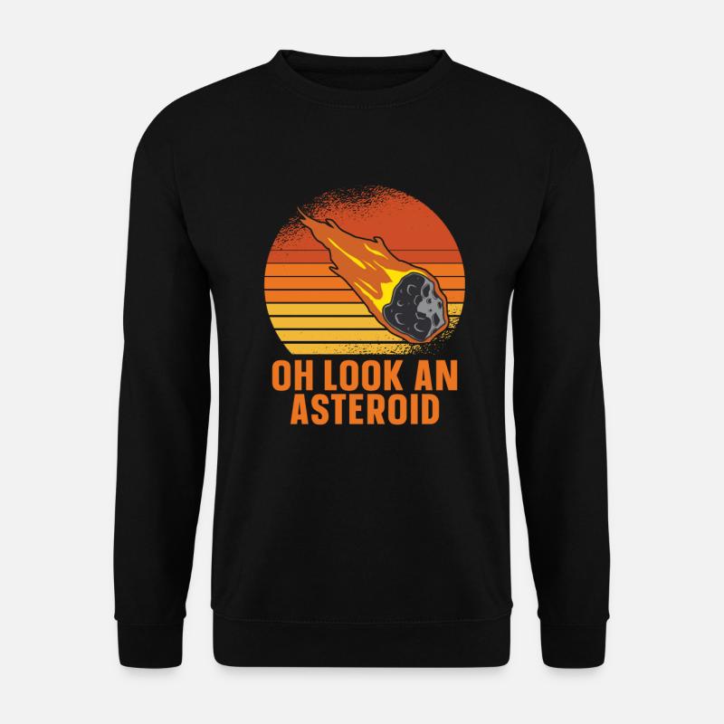 Dérivation astroïde de l’espace spatial - Sweat-shirt Unisexe - noir
