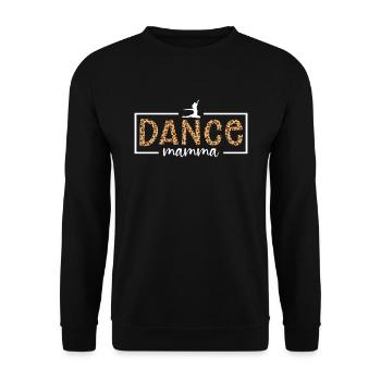 Mom Mother Tiger Dance Mother - Unisex Sweatshirt - black - Front - Alina (178cm) & Michal (187cm)