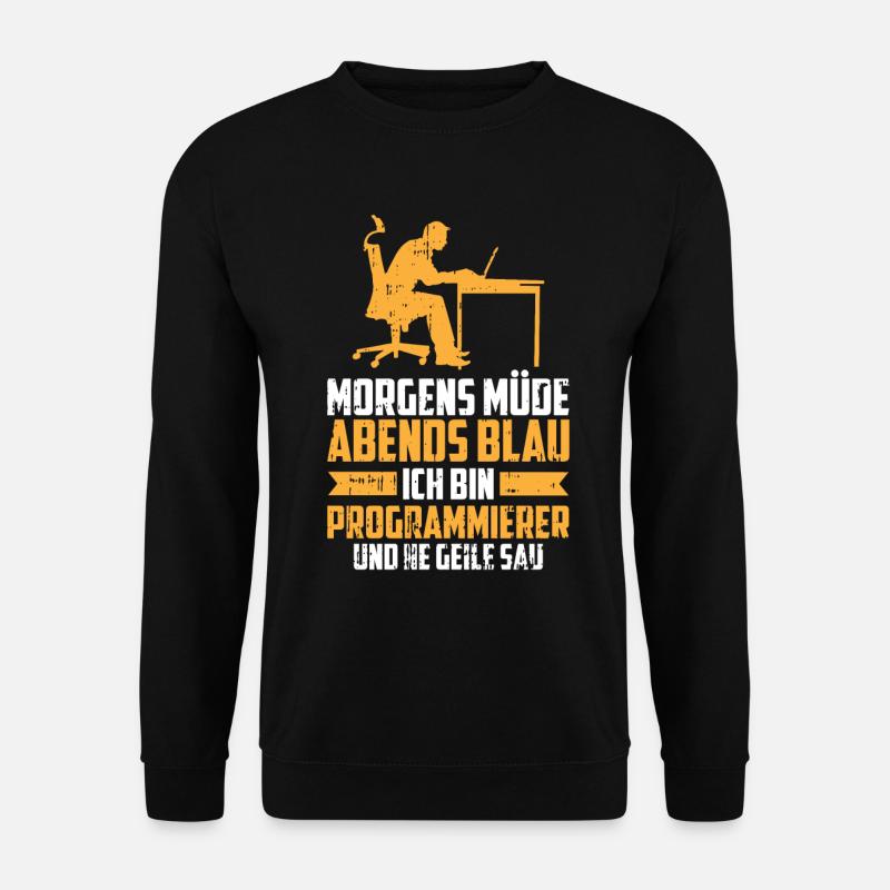Entwickler Coder Programmierer - Unisex Pullover - Schwarz