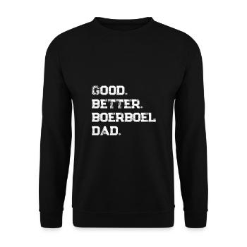 Boerboel - Sweat-shirt Unisexe - noir - Devant - Alina (178cm) & Michal (187cm)