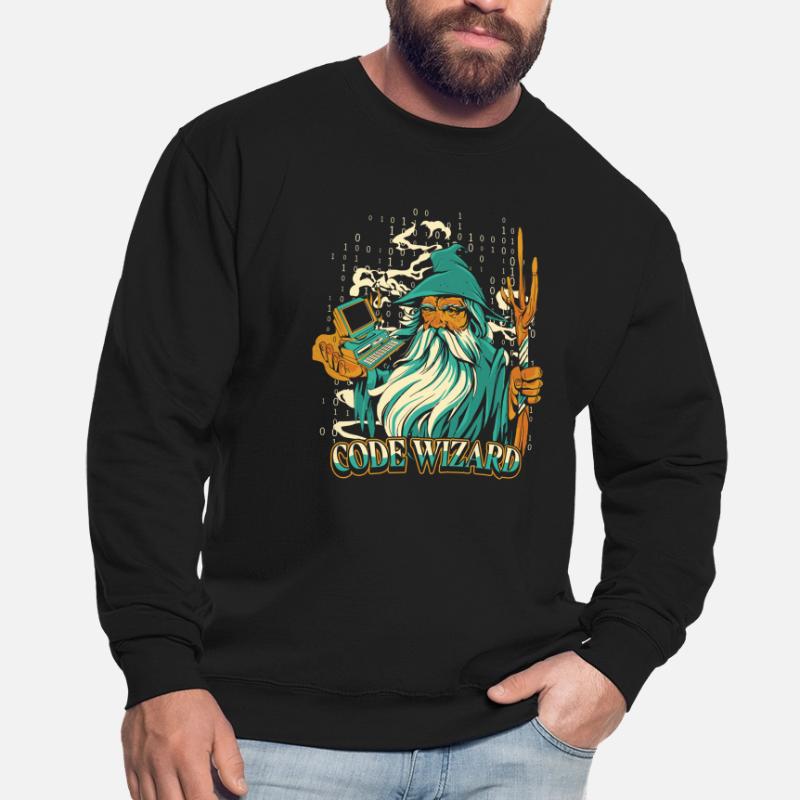 Entwickler Coder Programmierer Magier Unisex Pullover
