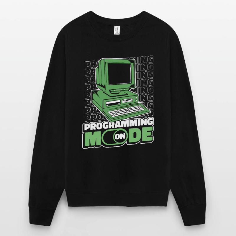 Developer Coder Programmer Computer Sweat-shirt Unisexe