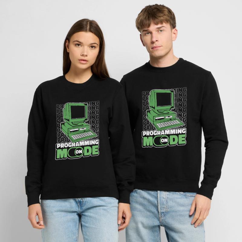 Developer Coder Programmer Computer Sweat-shirt Unisexe