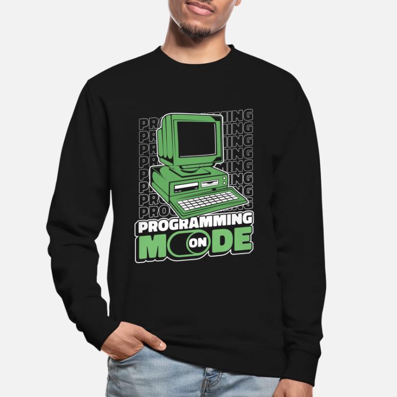 Developer Coder Programmer Computer Sweat-shirt Unisexe