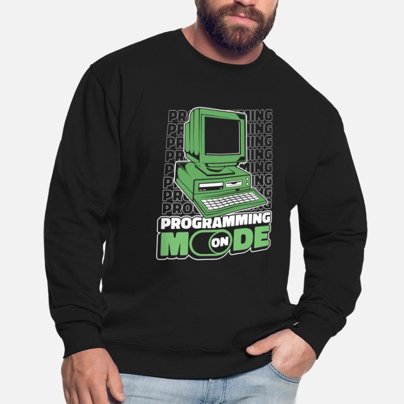Developer Coder Programmer Computer Sweat-shirt Unisexe