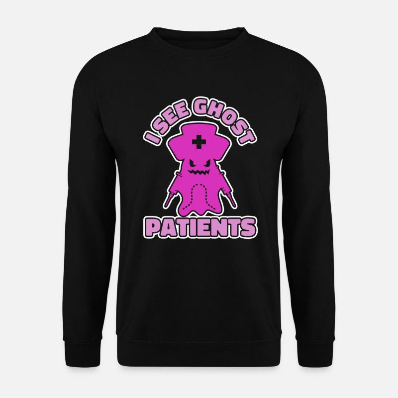 Krankenschwester Geist - Unisex Pullover - Schwarz