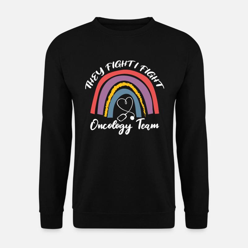 Nurse Regenbogen - Unisex Sweatshirt - black