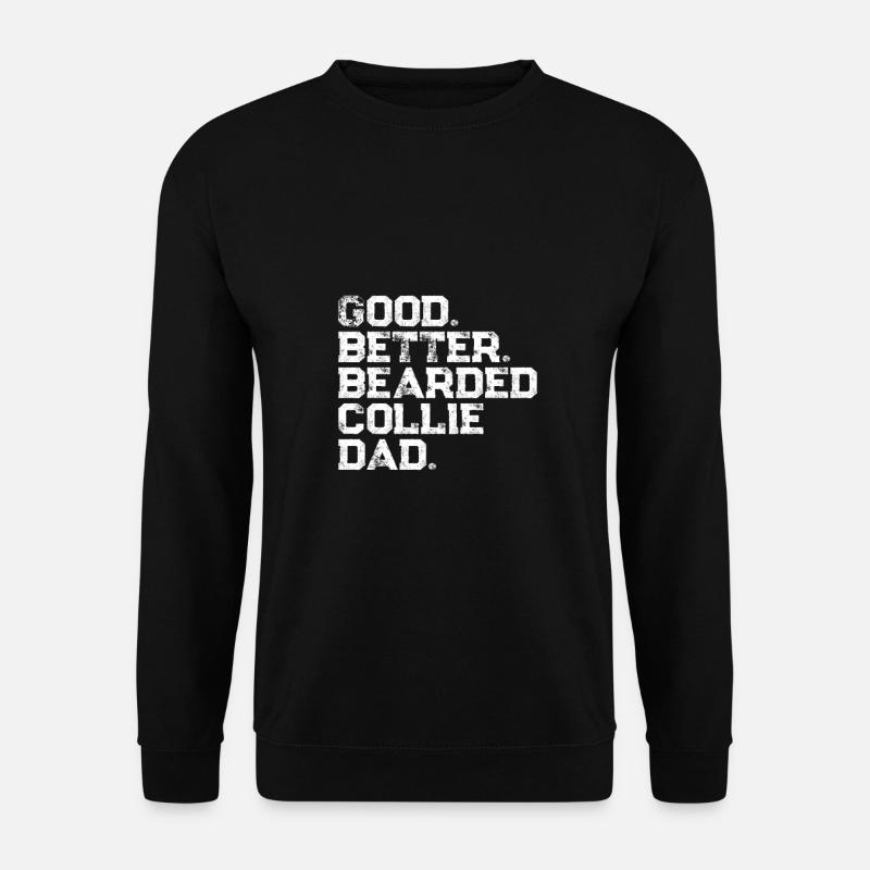 Bearded Collie - Unisex Pullover - Schwarz