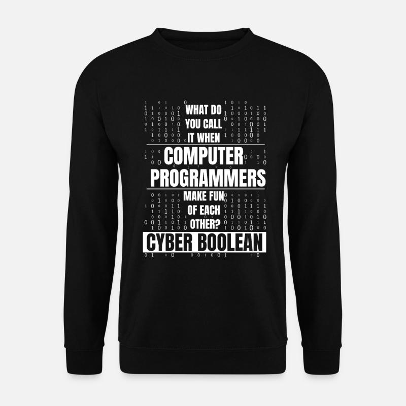 Entwickler Coder Programmierer Lustig - Unisex Pullover - Schwarz