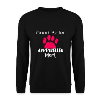 Appenzeller - Unisex Sweatshirt - black - Front - Alina (178cm) & Michal (187cm)