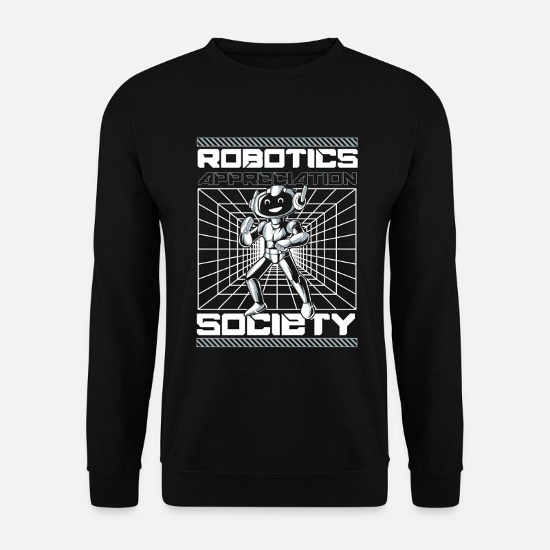 Robotics Ai Robot - Unisex Sweatshirt - black