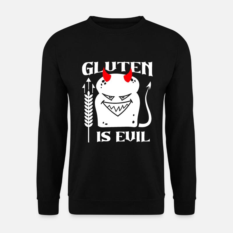 Gluten Free Devil - Unisex Sweatshirt - black