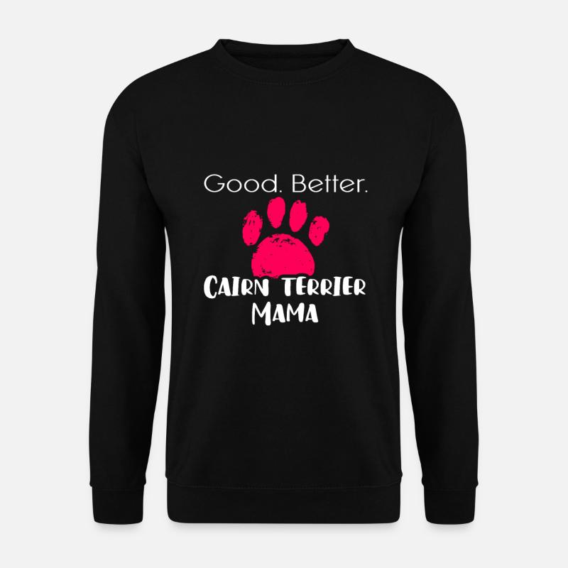 Cairn Terrier - Sweat-shirt Unisexe - noir