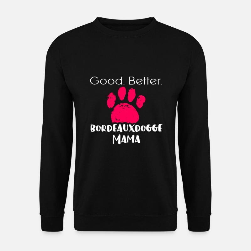 Bordeauxdogge - Unisex Pullover - Schwarz