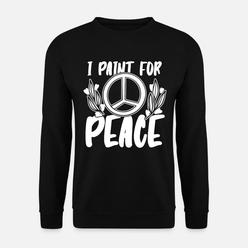painter painter peace - Unisex Sweatshirt - black