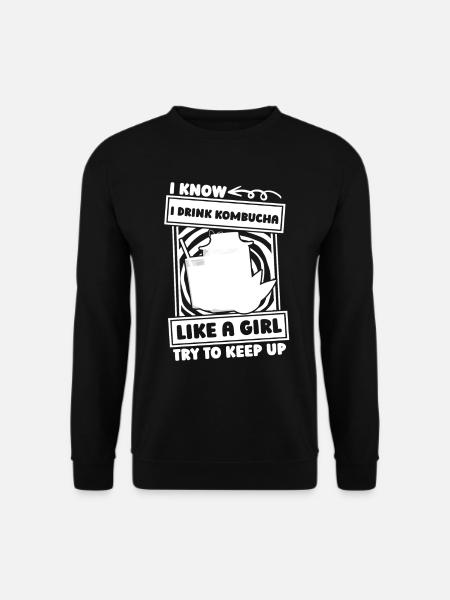 Kombucha Girl - Unisex Sweatshirt - black