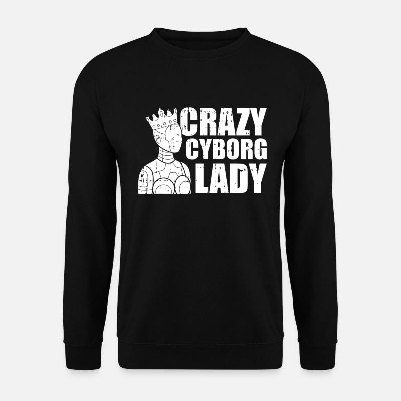 Robotique Ai robot cyborg - Sweat-shirt Unisexe - noir
