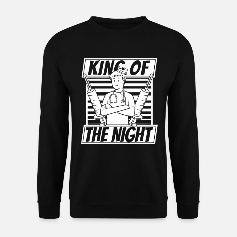 Krankenschwester Spritze - Unisex Pullover - Schwarz