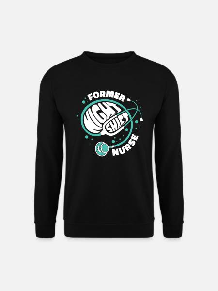 nurse stethoscope - Unisex Sweatshirt - black