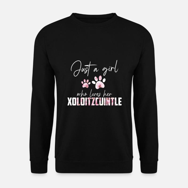 Xoloitzcuintle - Unisex Sweatshirt - black
