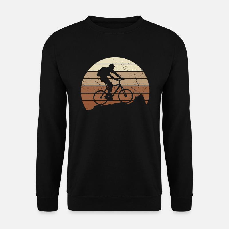 VTT Cyclisme Vélo Cyclisme - Sweat-shirt Unisexe - noir