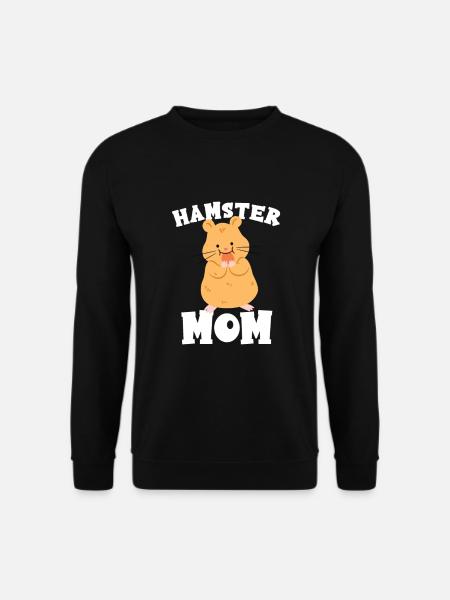Hamster Mom - Unisex Sweatshirt - black