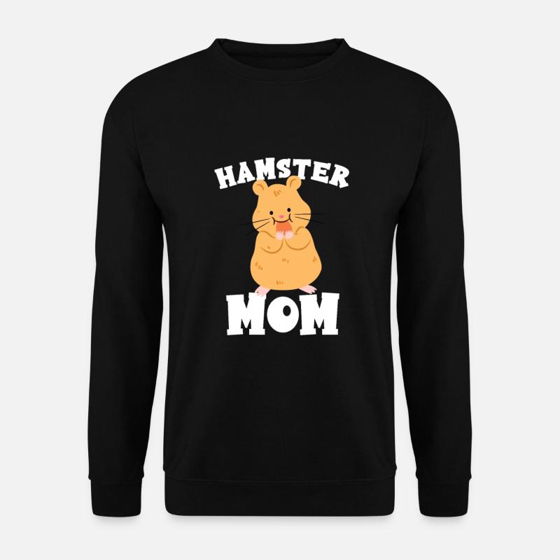 Hamster Mom - Unisex Sweatshirt - black
