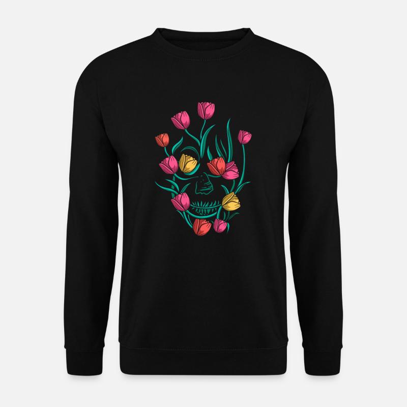Tulpen Tulpen - Unisex Pullover - Schwarz