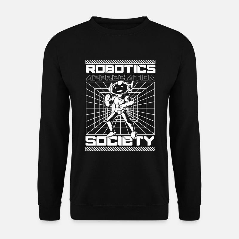 Robotik Ai Roboter - Unisex Pullover - Schwarz