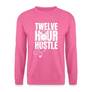 Nurse Stethoscope - Unisex Sweatshirt - pink - Front