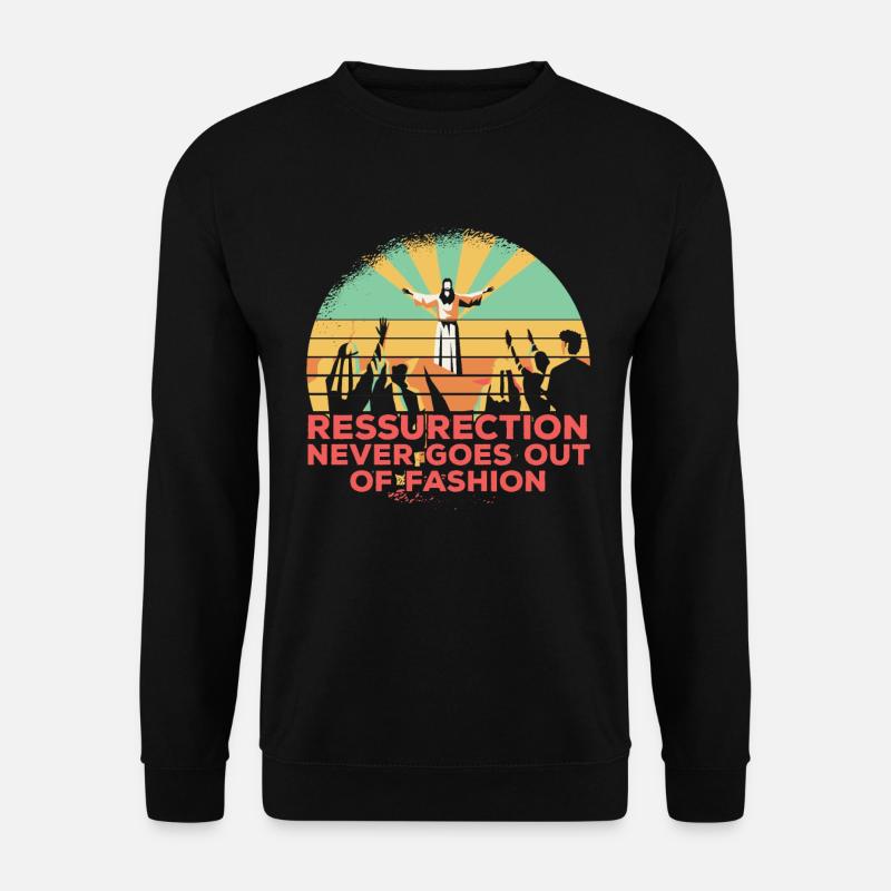 Christ Christentum - Unisex Pullover - Schwarz