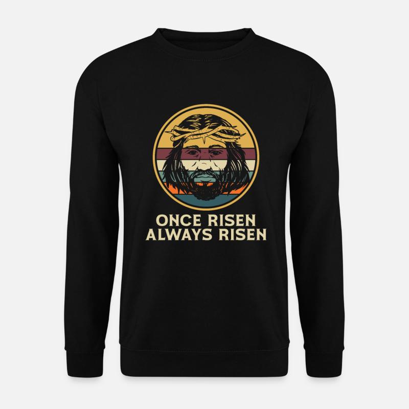 Christ Christentum - Unisex Pullover - Schwarz
