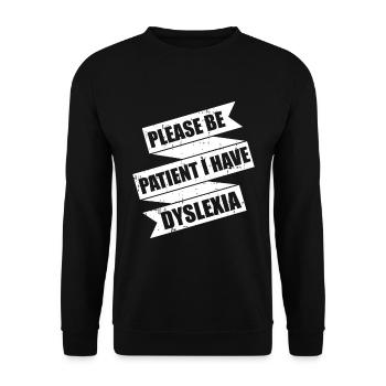Psychologue Psychologue Drôle - Sweat-shirt Unisexe - noir - Devant - Alina (178cm) & Michal (187cm)