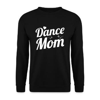 Maman Mère Mère Danse Mère Danse Maman - Sweat-shirt Unisexe - noir - Devant - Alina (178cm) & Michal (187cm)