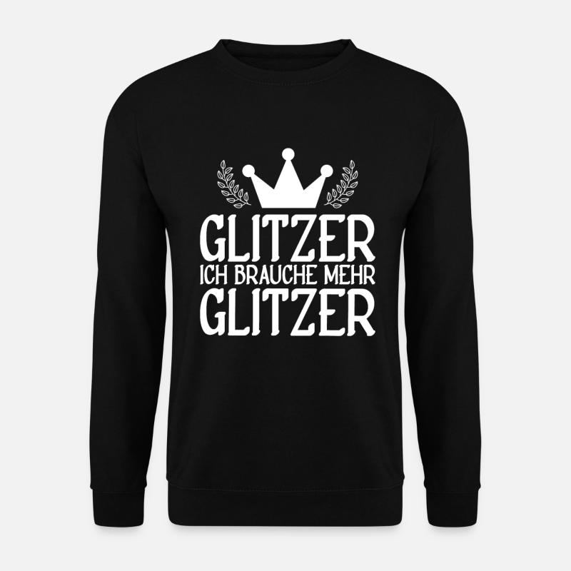 Prinzessin Funkeln - Unisex Pullover - Schwarz