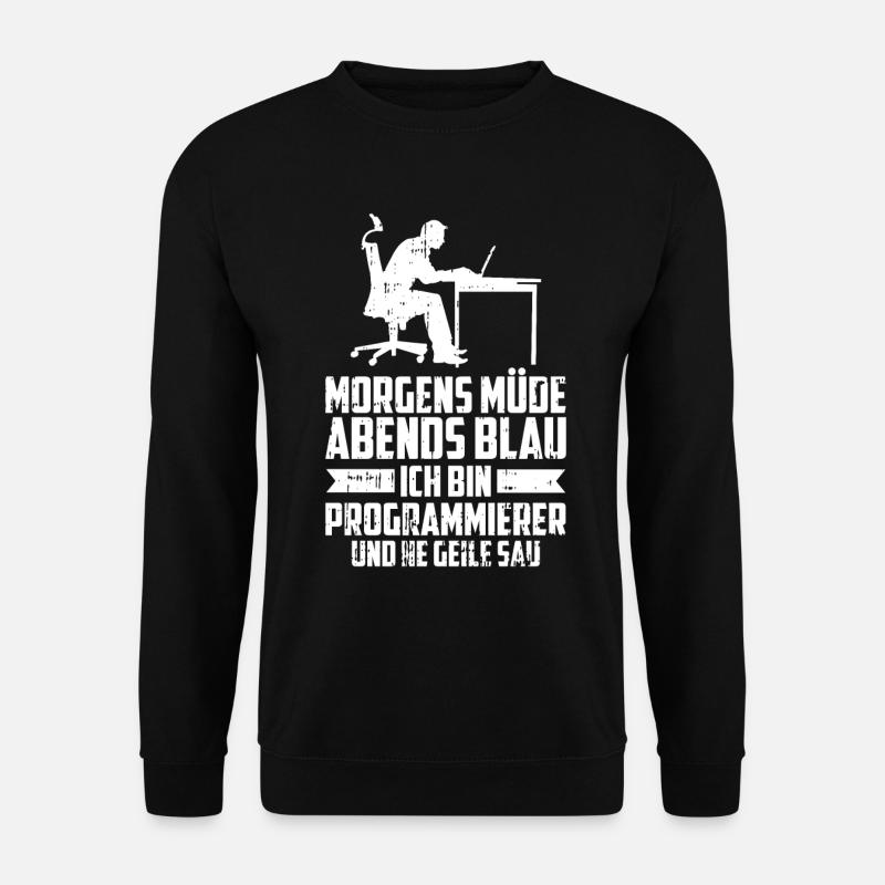 Entwickler Coder Programmierer - Unisex Pullover - Schwarz