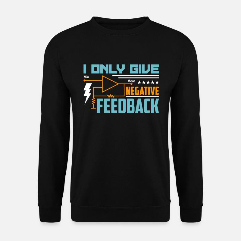 Electrical Engineering I Only Give Lineman Lover - Unisex Pullover - Schwarz