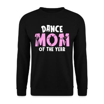 Mom Mother Dancing Dance Mother - Unisex Sweatshirt - black - Front - Alina (178cm) & Michal (187cm)