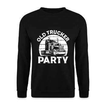 Camionneurs Camionneurs Groupe des camionneurs - Sweat-shirt Unisexe - noir - Devant - Alina (178cm) & Michal (187cm)