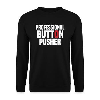Cnc Mechanic Milling Cutter - Unisex Sweatshirt - black - Front - Alina (178cm) & Michal (187cm)