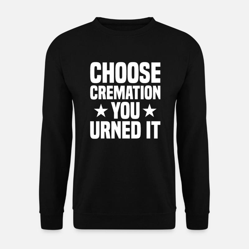 Leichenbestattungsdirektor - Unisex Pullover - Schwarz