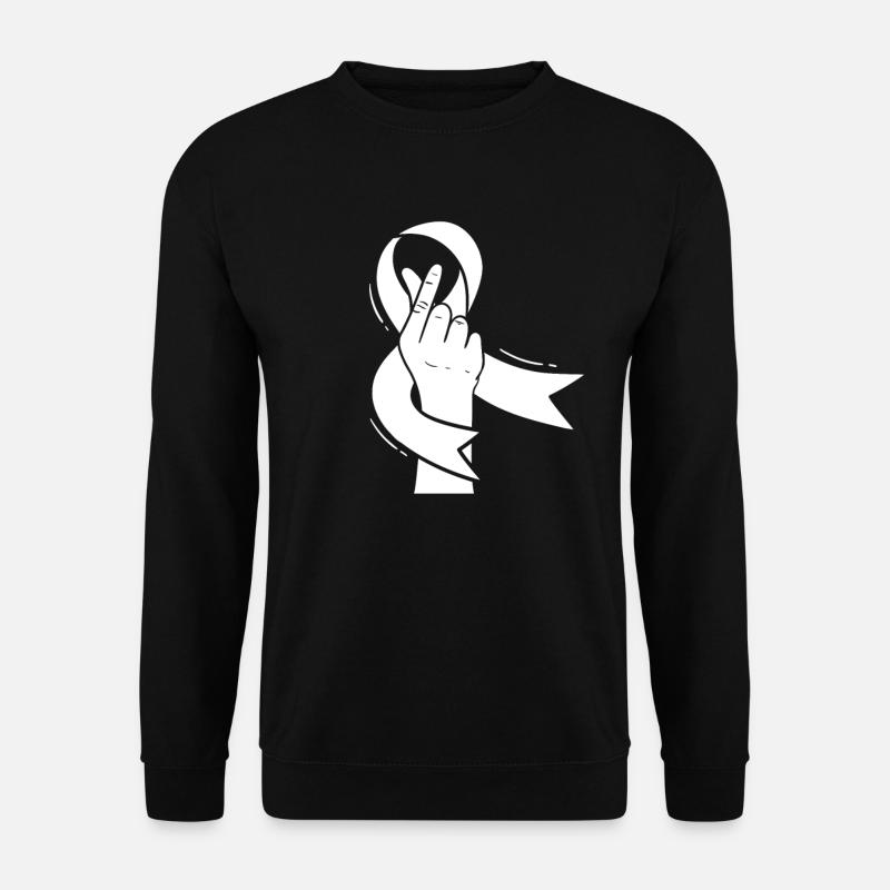 Brustkrebs Hand - Unisex Pullover - Schwarz