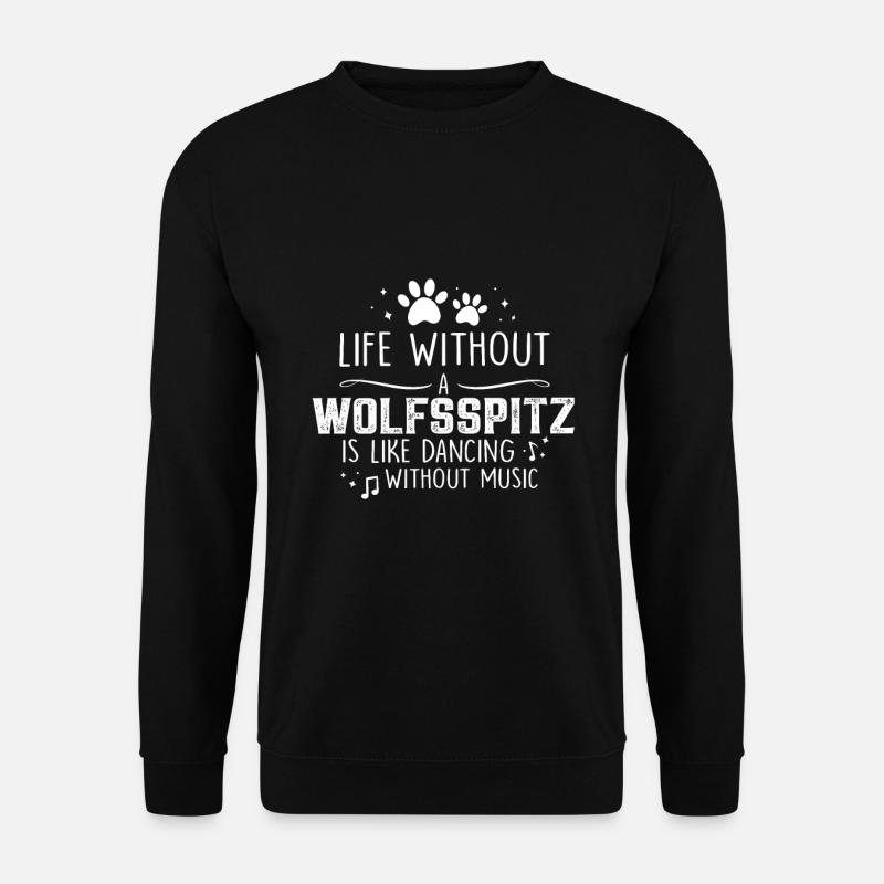 Life without Wolfhound - Unisex Sweatshirt - black