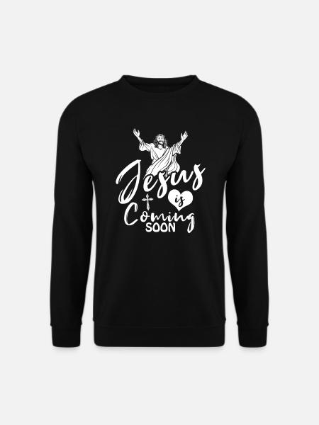 Christ Christianisme Jésus revient bientôt - Sweat-shirt Unisexe - noir