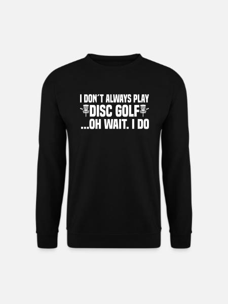 Disc Golf Frisbee Golf - Unisex Sweatshirt - black