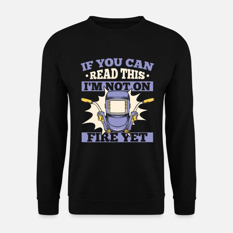 Schweißer Schlosser Lustig - Unisex Pullover - Schwarz